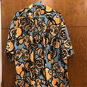 ZARA Patterned Collared Shirt